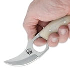 Fixed Blade Genuine Bone Cub Skinner Knife With Sheath