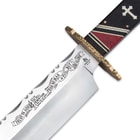 Armor Of God Fixed Blade Bowie Knife With Sheath