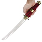 White Emperor Tanto Sword With Scabbard