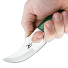 Gator Skinner with Finger Hole and Sheath
