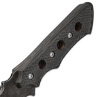 Delta Defender Hellscape Tactical Fixed Blade Knife with Nylon Sheath