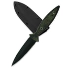 Condor Compact Dagger With Black Traction Powder Coating And Micarta Handle