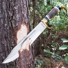 Timber Rattler Traveling Rancher Bowie Knife