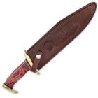 Timber Rattler Arizona Red Sands Bowie Fixed Blade Knife