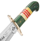 Timber Wolf Vietnam Veteran Limited Edition Bowie Knife with Genuine Leather Sheath