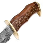 Timber Wolf Trail Rider Bowie Knife