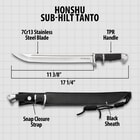 Details and features of the Tanto.