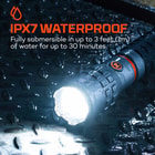 Full image showing the waterproof aspect of the Slydeking 4K
