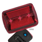 Two Piece Bicycle Light Safety Set
