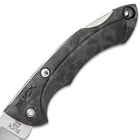 Buck Nano Bantam Kryptek Typhon Camo Pocket Knife - High Carbon Steel Blade, Glass Reinforced Nylon Handle, Lockback Design, Lanyard Hole