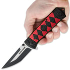 Black Legion Apocalypse Warrior Assisted-Open Red Folding Pocket Knife