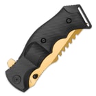Black Legion Huntsman Pocket Knife - Gold