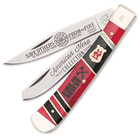 Kissing Crane Fire & Rescue American Hero Limited Edition Trapper Pocket Knife