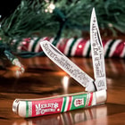 Kissing Crane 2015 Christmas Trapper Pocket Knife