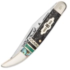 Kissing Crane Limited Edition Peacock Toothpick Pocket Knife