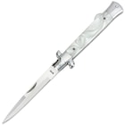 Kriegar High-Roller Stiletto Pocket Knife - Imitation Pearl 
