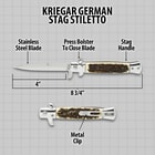 Details and features of the Stag Stiletto.