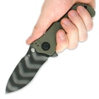 Zero Tolerance 0301 Tiger Stripe Assisted Opening Folding Pocket Knife