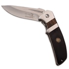 Elk Ridge Ballistic Barndoor Assisted Opening Pocket Knife - Black Pakkawood