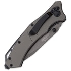 Elite Tactical Smoke Tanto Assisted Opening Pocket Knife