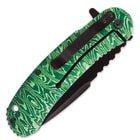 Ridge Runner Green Tie-Dye Pocket Knife