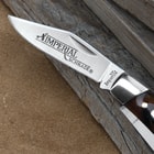 Schrade Imperial Amber Swirl Stockman Pocket Knife