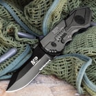 Smith & Wesson M&P Assisted Opening MP4L Tactical Pocket Knife - Partially Serrated