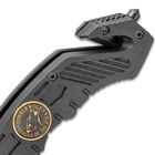 Timber Wolf Assist Rescue Black Folding Knife