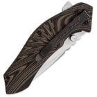 Timber Wolf Strata Assisted Opening Pocket Knife - Textured G10 Handle