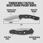 Timber Wolf Tactical Beast Kukri Pocket Knife