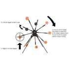 Air Venturi Auto-Rotating Wonder Wheel Target System