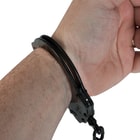UZI Handcuffs Chained Black-Plated