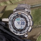 Casio Pathfinder PAG240T-7 Watch W/ Titanium Band