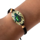 Colorful Scarab Beetle Bracelet