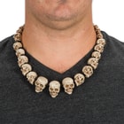 Skulls And Beads Necklace