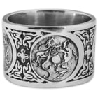 Twisted Roots Dragonseal Stainless Steel Men's Ring