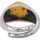 Twisted Roots Mystical Third Eye Ring