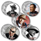 John Wayne JFK Half Dollar Coin Set - Set Of Ten