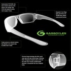 Gargoyles Squall Black Sunglasses - Smoke Lens