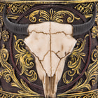 Western Spirit Fantasy Longhorn Cow Skull Coffee Mug Tankard