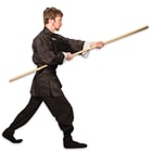 6' Wax Wood Self Defense / Training Staff