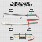 Details and features of the Collectible Sword.