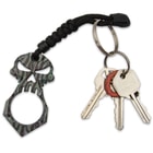 Camo Skull Knuck Self Defense Key Chain