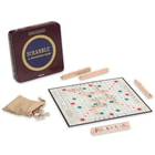 Nostalgic Scrabble Game With Decorative Tin