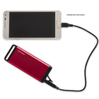 Rechargeable Hand Warmer 2-in-1 Charger Power Bank Red