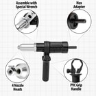 All of the features of the Disturbed Tools Rivet Gun Adapter