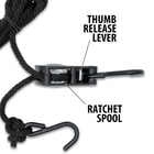 Details and features of the Rope Tie Down.