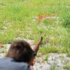 Triple Spinner Shooting Target