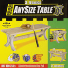2 x 4 Basics Patio Table Kit - Includes All Hardware, Instructions; Just add Lumber - Screwdriver, Saw Only Tools Required - Only Straight Cuts - Customize Length up to 8' - 29" Tall x 30" Wide
