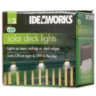 Solar Deck Lights - Set Of Three
